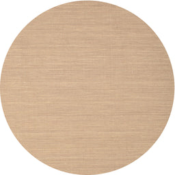 Round Machine Washable Contemporary Sand Brown Rug, wshcon724