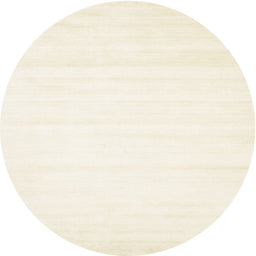 Round Machine Washable Contemporary Gold Rug, wshcon89