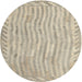 Round Contemporary Brown Southwestern Rug, con977