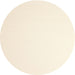 Round Contemporary Beige Solid Rug, con983