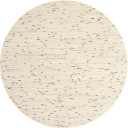 Round Machine Washable Contemporary Moccasin Beige Rug, wshcon995
