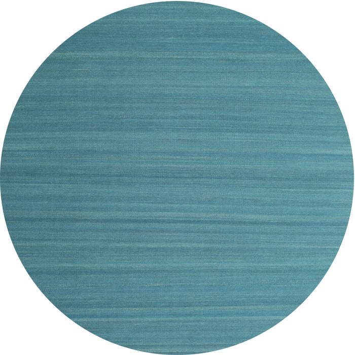 Round Contemporary Light Sea Green Modern Rug, con998