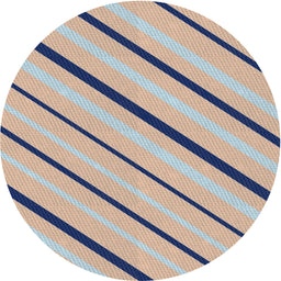 Round Patterned Mauve Taupe Purple Novelty Rug, pat1033