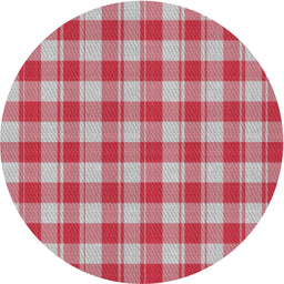 Round Machine Washable Transitional Rose Pink or Pink Rose Pink Rug, wshpat1184