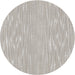 Round Patterned Sage Green Novelty Rug, pat1215