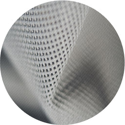 Round Patterned Gray Novelty Rug, pat1223