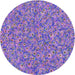 Round Patterned Violet Purple Novelty Rug, pat1326