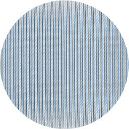 Round Patterned Lavender Blue Novelty Rug, pat1466