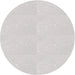 Round Patterned Dark Gray Novelty Rug, pat1542