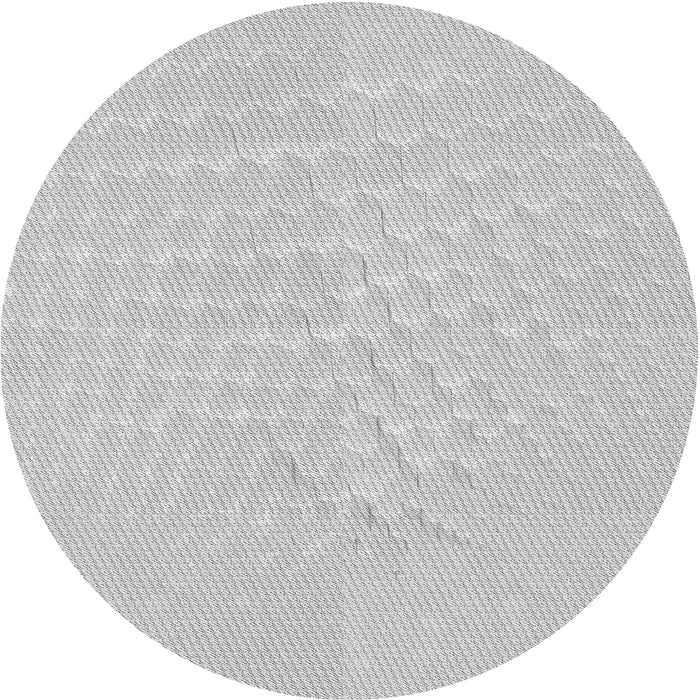 Round Machine Washable Transitional Platinum Gray Rug, wshpat1675