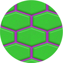 Round Patterned Forest Green Modern Rug, pat1717