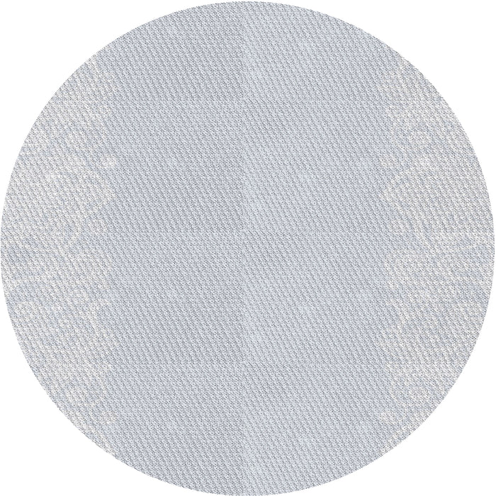 Round Machine Washable Transitional Water Blue Rug, wshpat1786