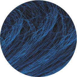 Round Patterned Black Novelty Rug, pat1828