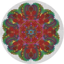 Round Machine Washable Transitional Silver Gray Rug, wshpat1878