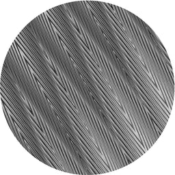 Round Machine Washable Transitional Gray Brown Rug, wshpat2226