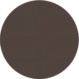 Round Patterned Mid Gray Novelty Rug, pat2339