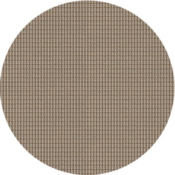 Round Machine Washable Transitional Sepia Brown Rug, wshpat2340