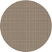 Round Patterned Reddish Brown Novelty Rug, pat2340