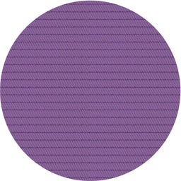 Round Patterned Bright Purple Novelty Rug, pat2353