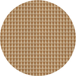 Round Machine Washable Transitional Red Rug, wshpat2355