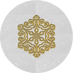 Round Machine Washable Transitional Pearl White Beige Rug, wshpat2552