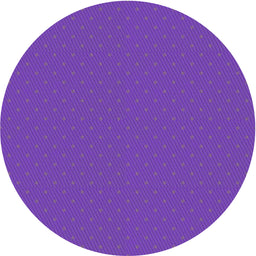 Round Patterned Dark Violet Purple Novelty Rug, pat2745