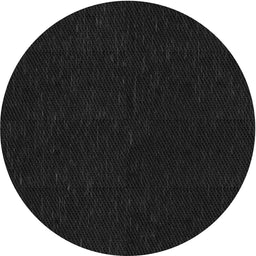 Round Patterned Light Black Novelty Rug, pat2786