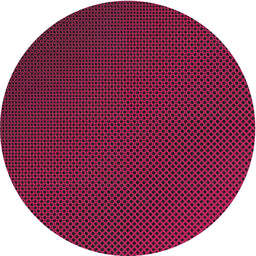 Round Patterned Maroon Purple Novelty Rug, pat2814