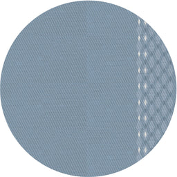 Round Machine Washable Transitional Azure Blue Rug, wshpat291