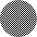 Round Patterned Light Gray Novelty Rug, pat292