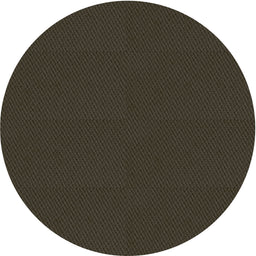 Round Patterned Mid Gray Novelty Rug, pat3041