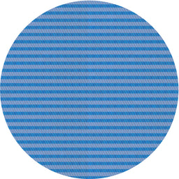 Round Machine Washable Transitional Blue Rug, wshpat3043