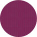 Round Machine Washable Transitional Pink Plum Purple Rug, wshpat3047
