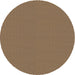 Round Patterned Brownish Green Novelty Rug, pat3061