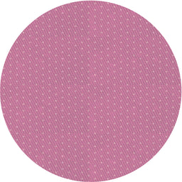 Round Patterned Hot Pink Novelty Rug, pat3062