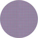 Round Machine Washable Transitional Blue Gray Rug, wshpat3125