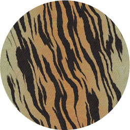 Round Machine Washable Transitional Midnight Gray Rug, wshpat3145