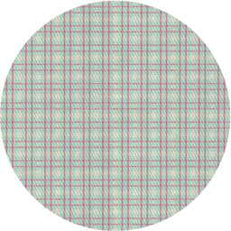 Round Machine Washable Transitional Light Rose Green Rug, wshpat3229