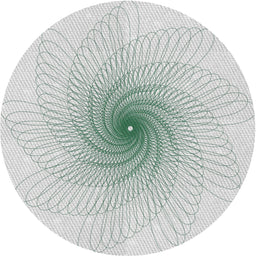 Round Machine Washable Transitional White Smoke Rug, wshpat3357