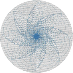 Round Patterned Silver Gray Novelty Rug, pat3358
