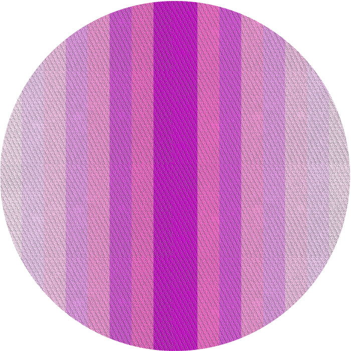 Round Patterned Crimson Purple Novelty Rug, pat3494