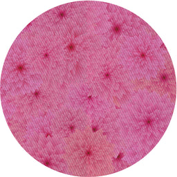 Round Patterned Hot Pink Novelty Rug, pat3503