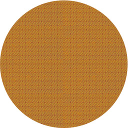 Round Machine Washable Transitional Dark Orange Rug, wshpat368