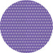 Round Machine Washable Transitional Amethyst Purple Rug, wshpat373