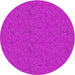 Round Machine Washable Transitional Fuchsia Magenta Purple Rug, wshpat3789