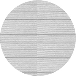 Round Patterned Dark Gray Novelty Rug, pat3835