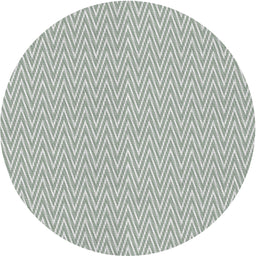 Round Patterned Gray Novelty Rug, pat3845