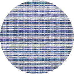 Round Patterned Pastel Light Blue Novelty Rug, pat388