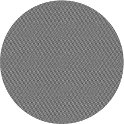 Round Patterned Charcoal Black Novelty Rug, pat462