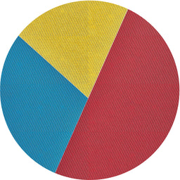 Round Machine Washable Transitional Red Rug, wshpat484